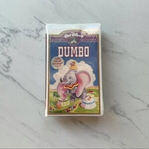 Vintage Walt Disney Masterpiece Collection Dumbo Vhs Tape